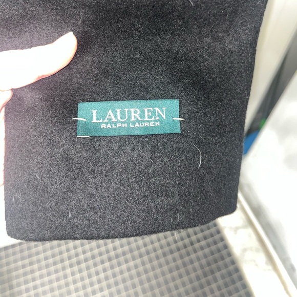 Men’s black Lauren by Ralph Lauren overcoat new with tags NWT - Picture 9 of 9